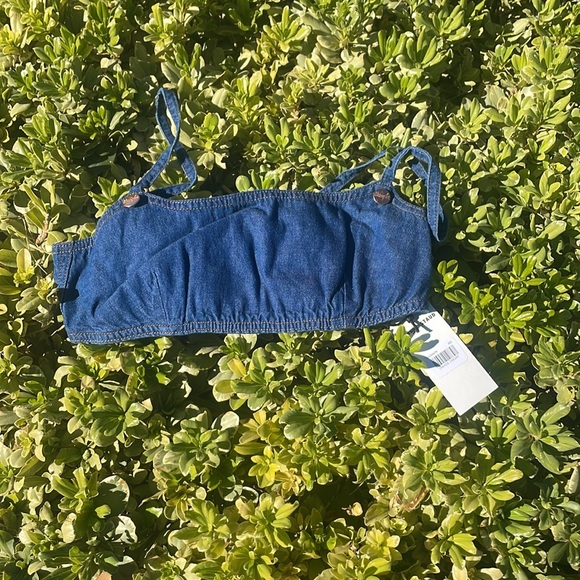 WRANGLER-STAUD BIKINI TOP - Picture 5 of 7